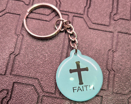 Renewed - Faith NFC Keychain